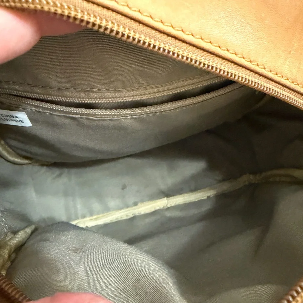 Brown Leather Crossbody Bag